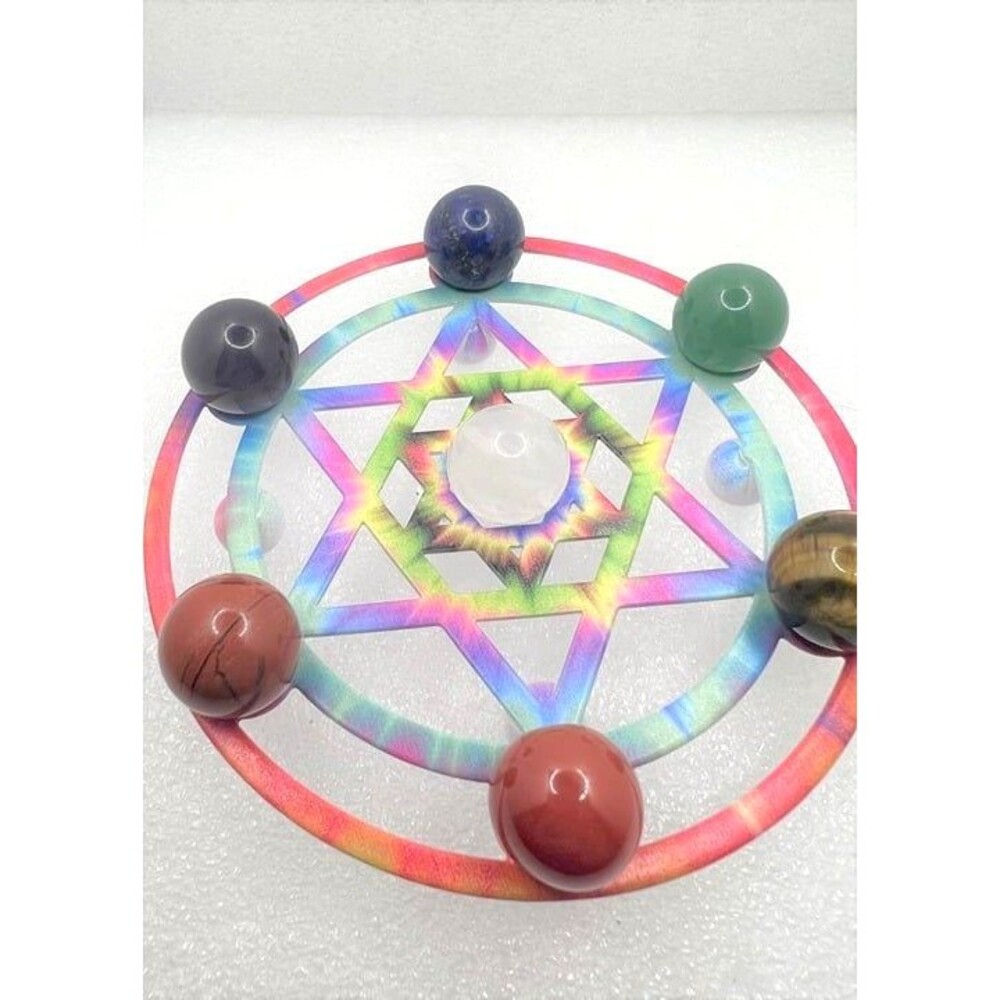Chakra Sphere set with Stand